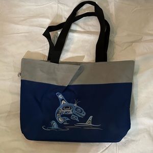 Embroidered Tote Bag